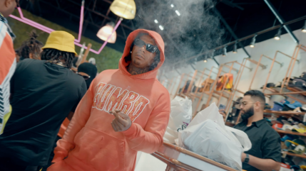 Moneybagg Yo à Memphis dans le clip de "Nun Like Me"
