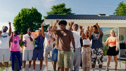 Testri au soleil pour le clip de "F.F.R"