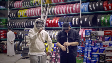 Tif et Kekra à Riyad dans le clip de "Tango Hawaï"